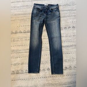 Men's Classic Blue Skinny Jeans